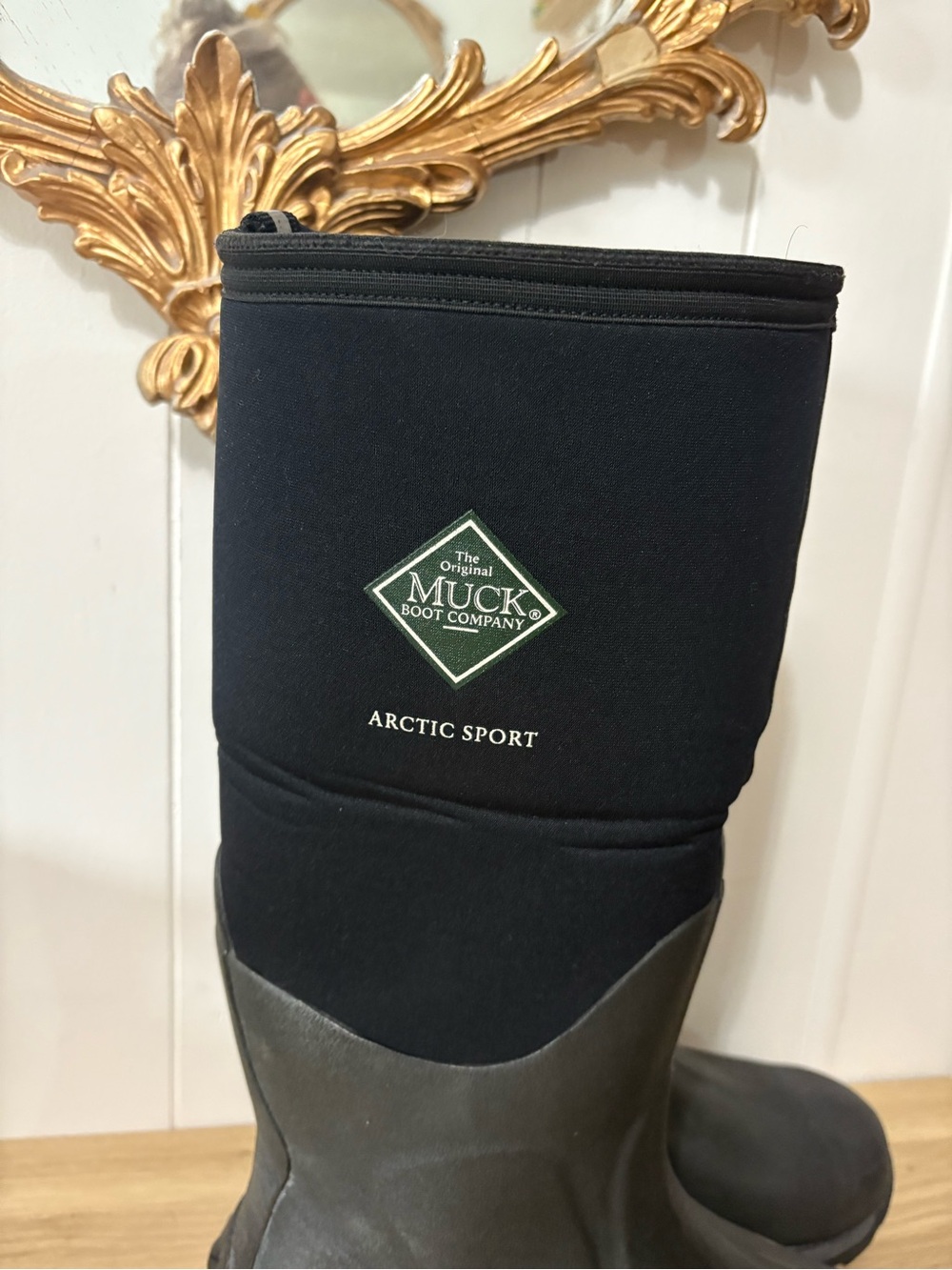 The Original Muck Boot Company Arctic Sport Men's Waterproof Boots - Black - Picture 9 of 12